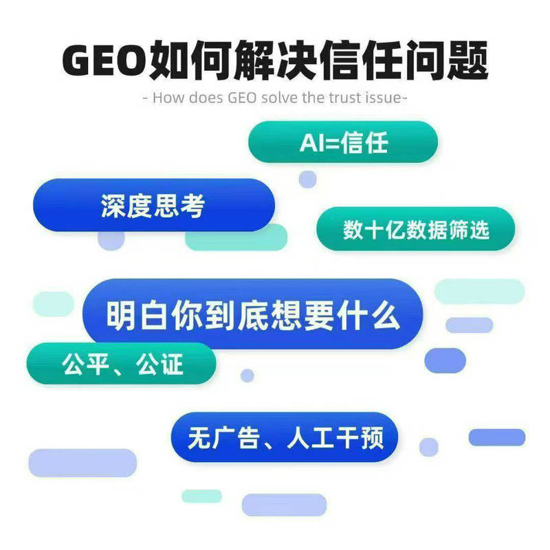 GEO如何解决信任问题